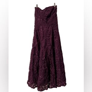 Vintage Purple Lacey Dress